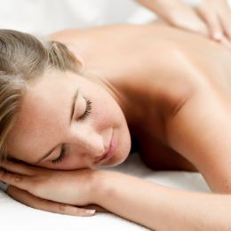 Organic body massage balm